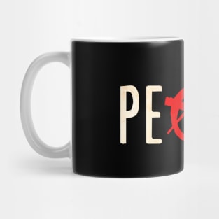 PEACE ANARCHY Mug